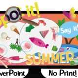 Spot it! Dobble! SUMMER Interactive PowerPoint Game Vocabulary